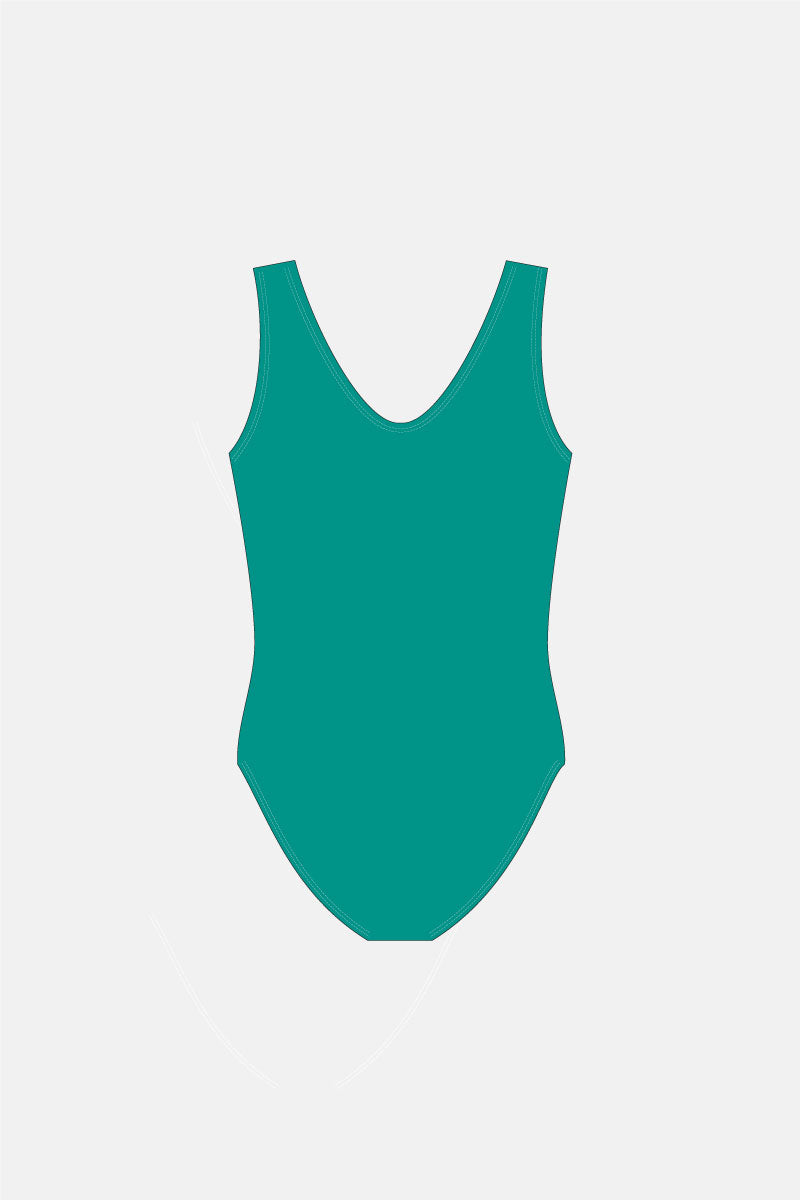 Jade Sleeveless Leotard