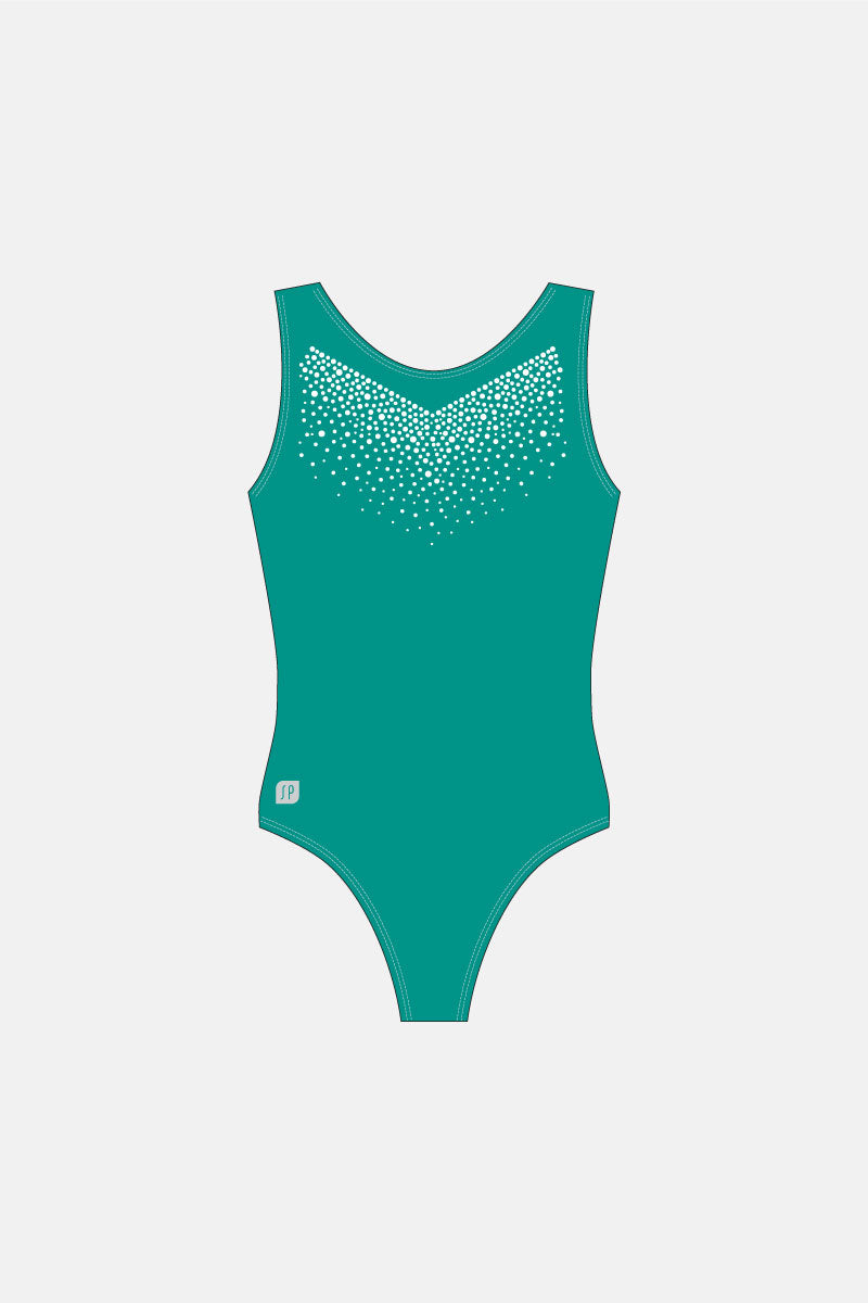 Jade Sleeveless Leotard