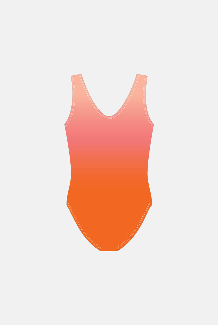 Girls REC Tank - Coral