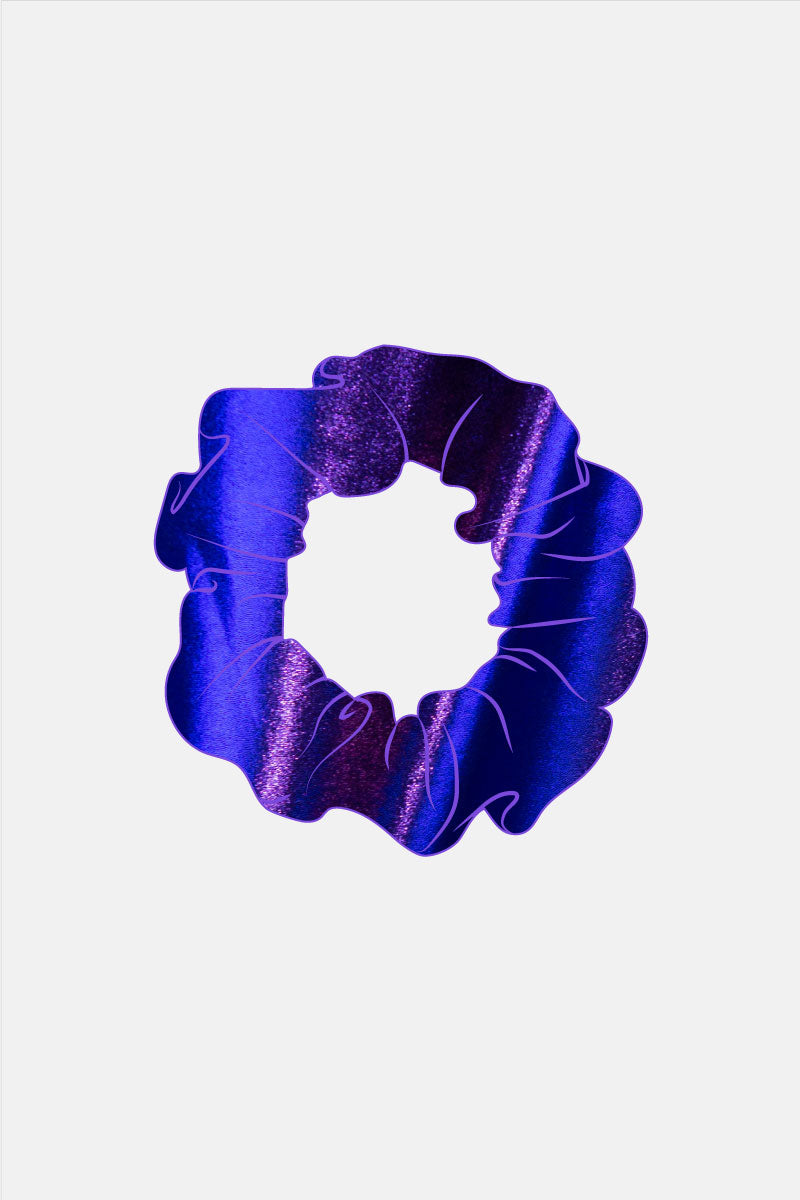 Purple Mystique Scrunchie
