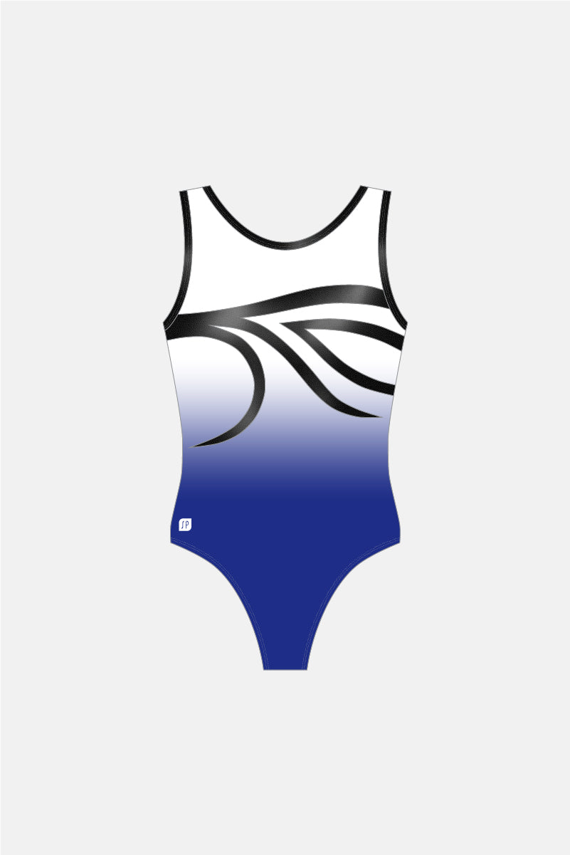Girls Podium Sleeveless Leotard 3 Shelf Bra