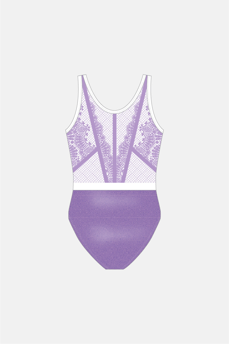 Girls Aerobic Sleeveless Leotard
