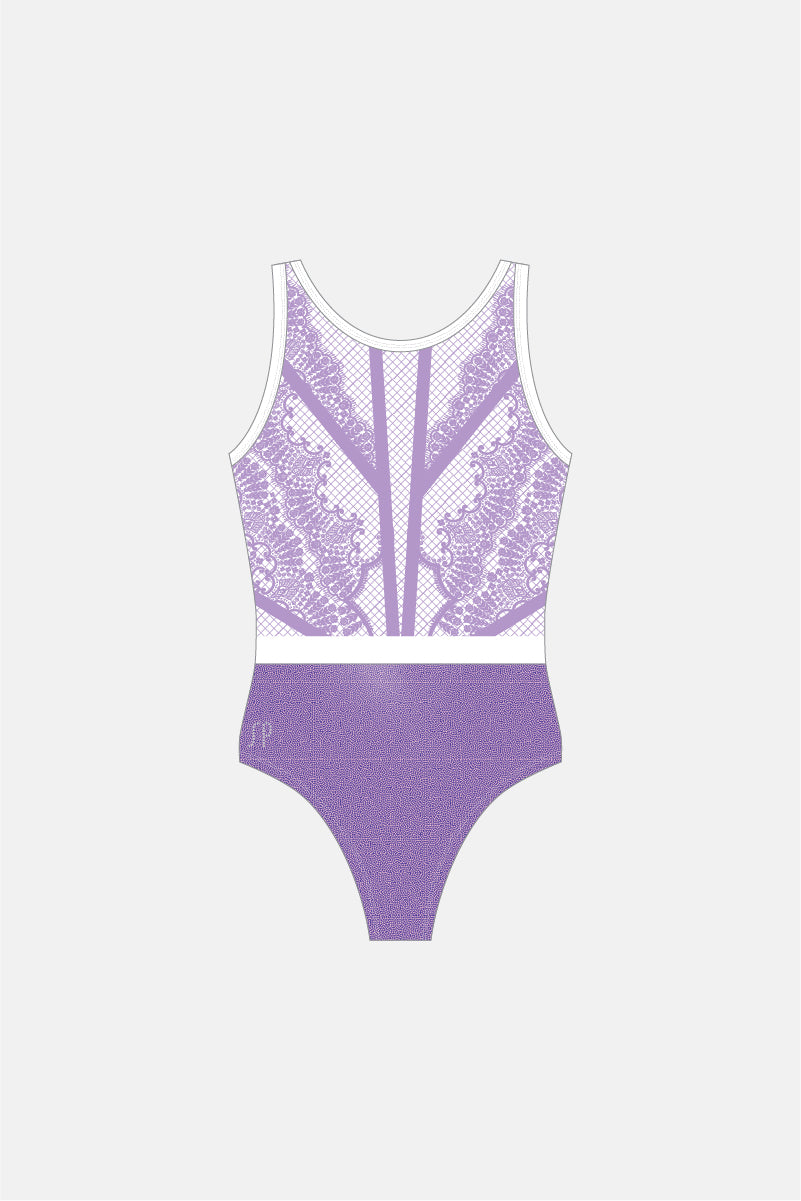 Girls Aerobic Sleeveless Leotard