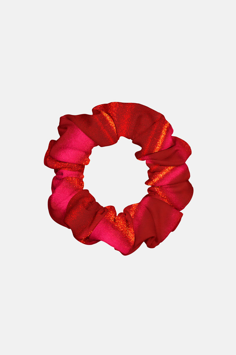 Red Mystique Scrunchie