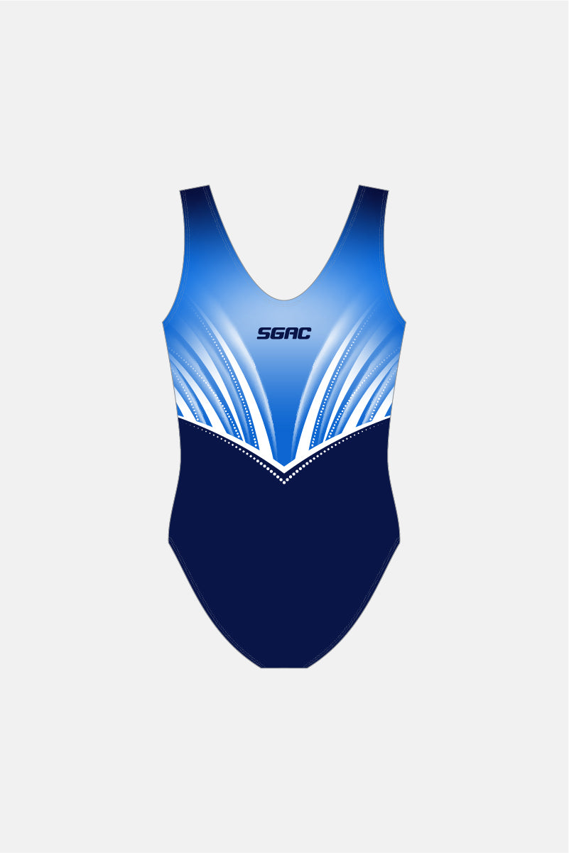 Girls Training Sleeveless Leotard