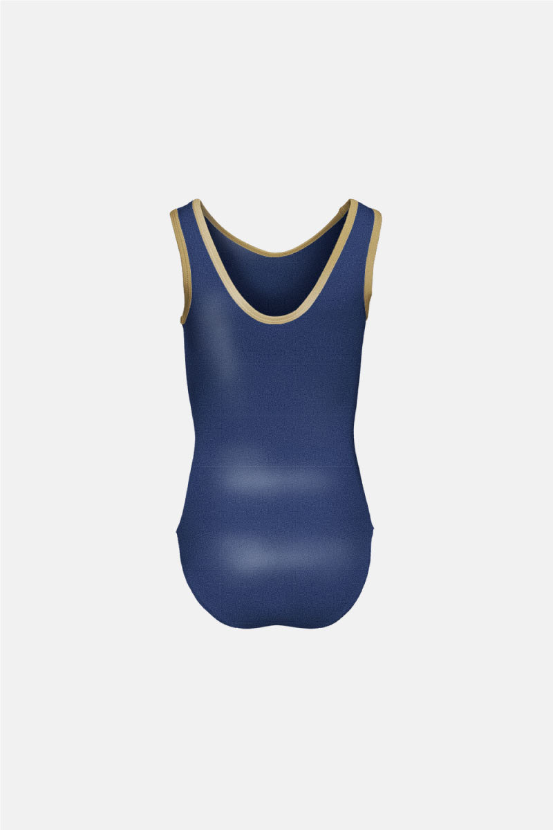 Alena Sleeveless Leotard Shelf Bra (Size 12+)