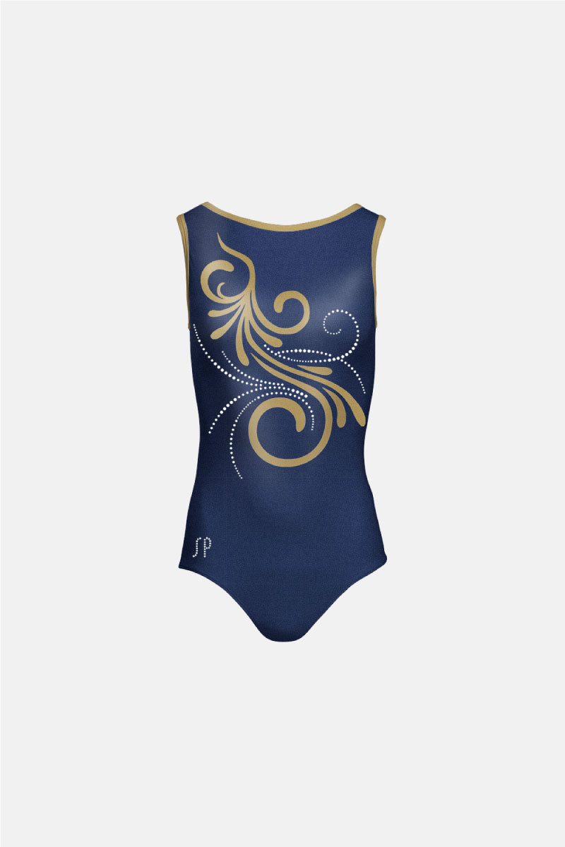 Alena Sleeveless Leotard Shelf Bra (Size 12+)