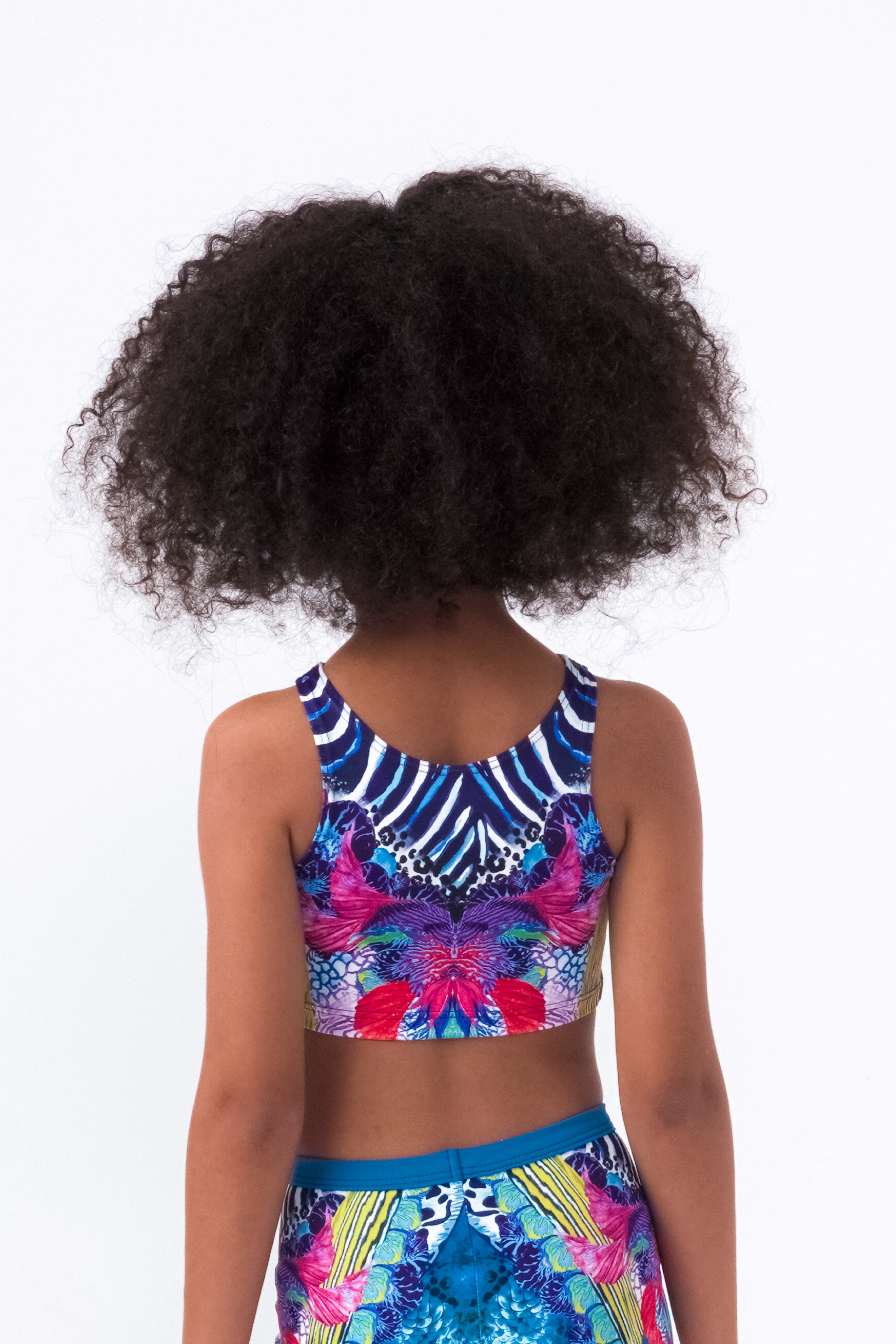 Reef Tales Cropped Singlet