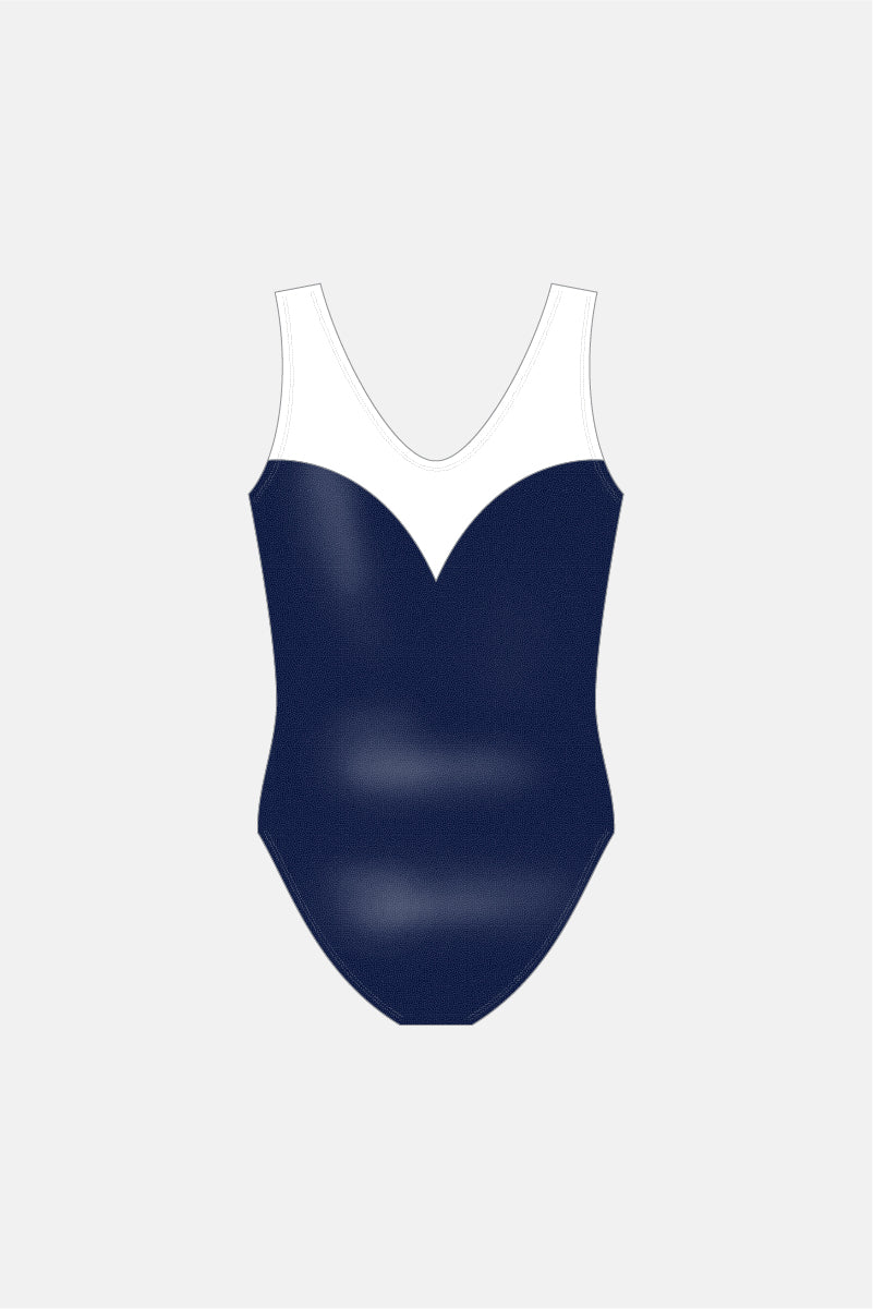 Girls Pearly Peach Leotard