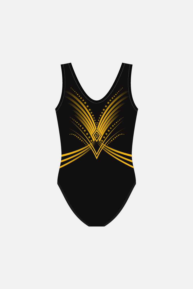 Girls Level 1-3 Sleeveless Leotard
