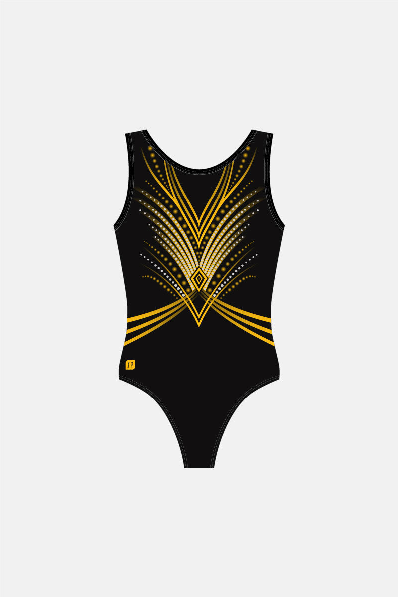 Girls Level 1-3 Sleeveless Leotard