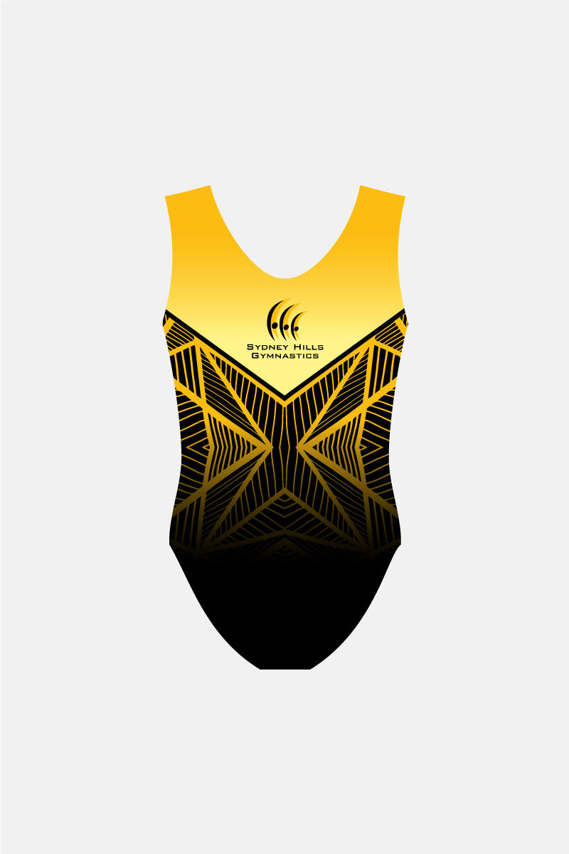 Girls Sleeveless Training Leotard