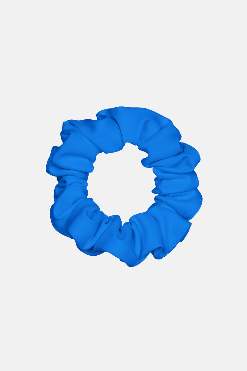 Girls New Royal Lycra Scrunchie