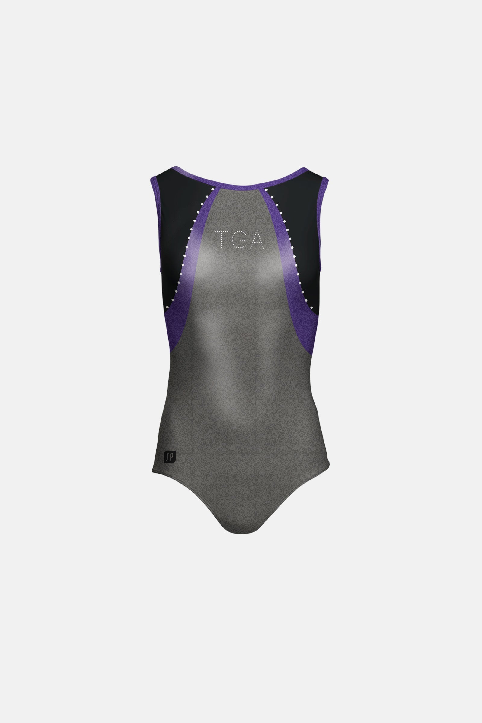 Girls Purple Training Leotard