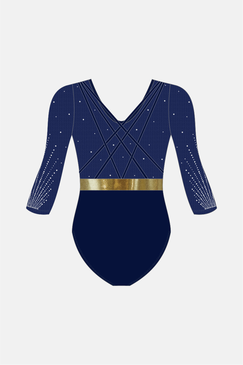 Lenora 3/4 Sleeve Leotard