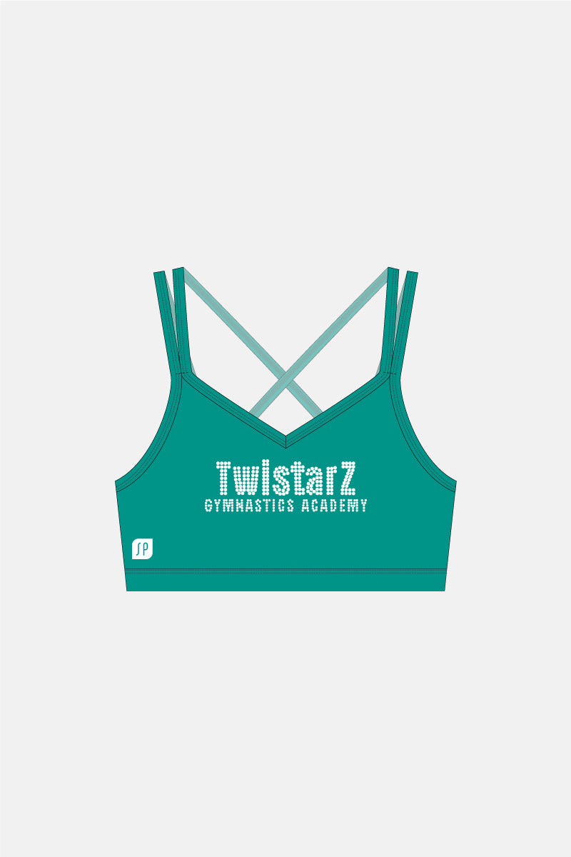 Jade Matt Binding Crop Top OPT 2
