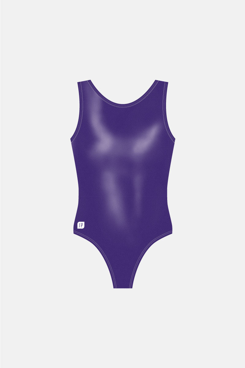 Purple Mystique Sleeveless Leotard