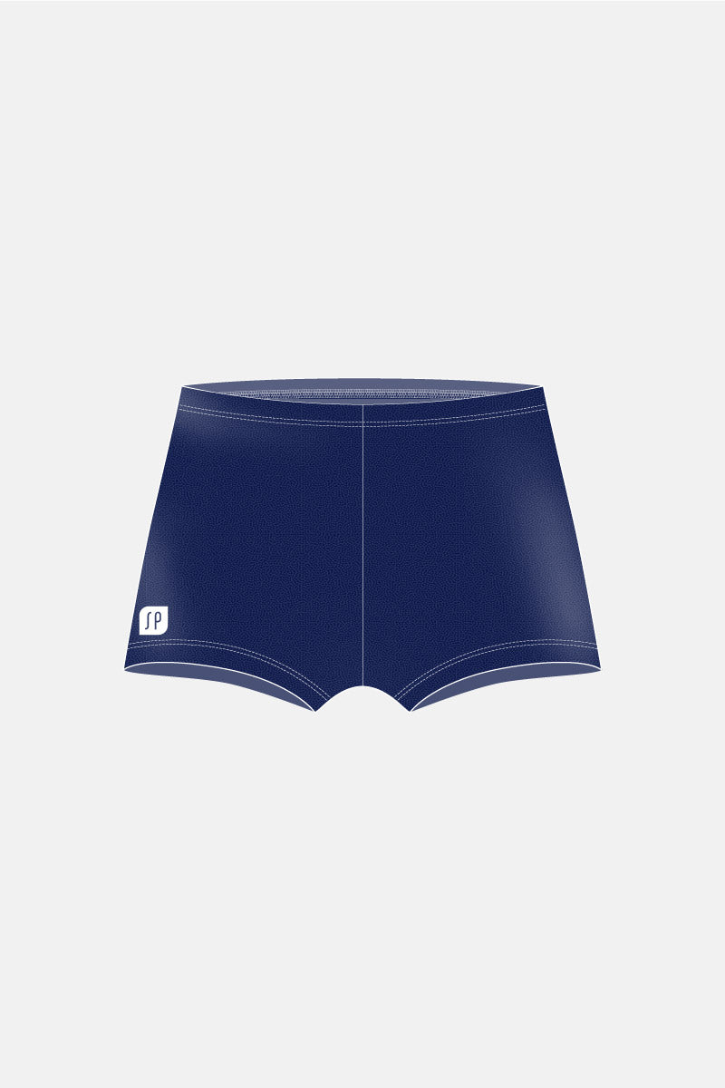 Girls Senior Navy Shorts