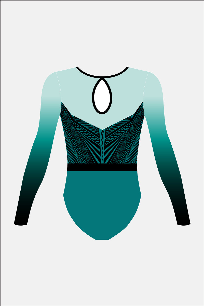 Girls LS Comp Leotard