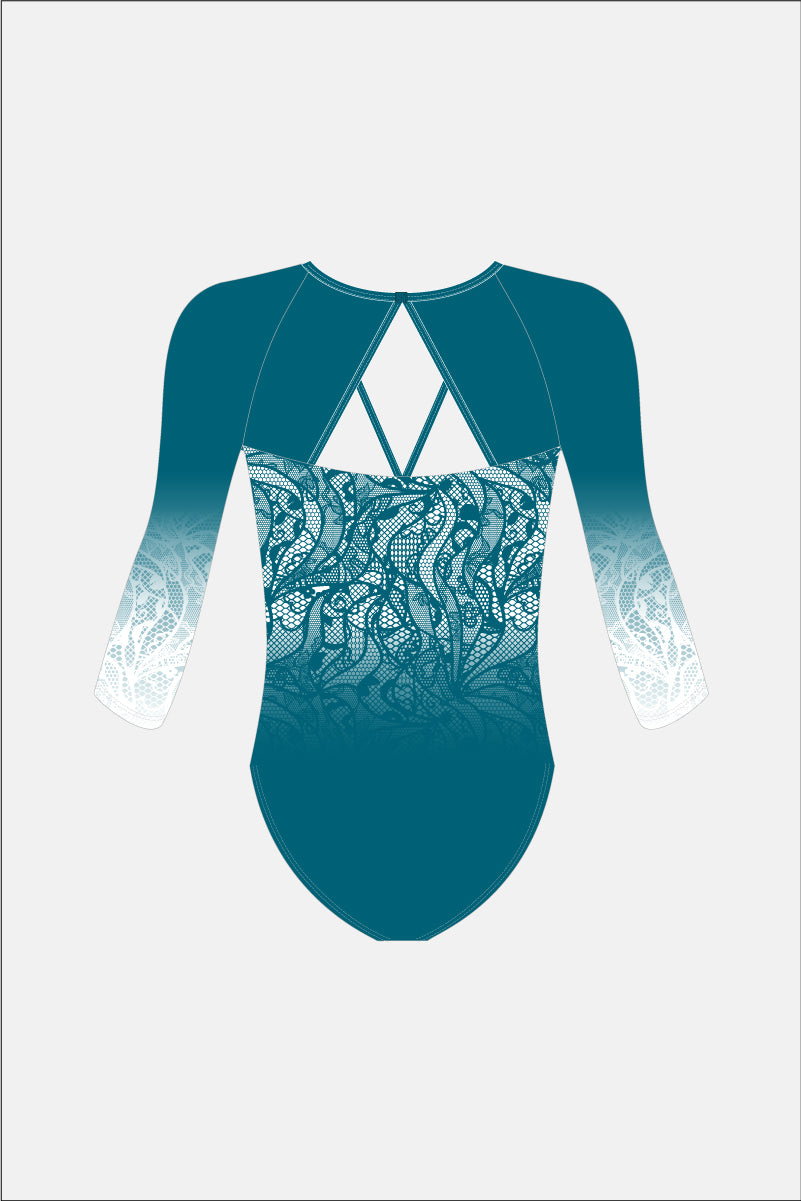 Girls Senior Comp Leotard - Option 1