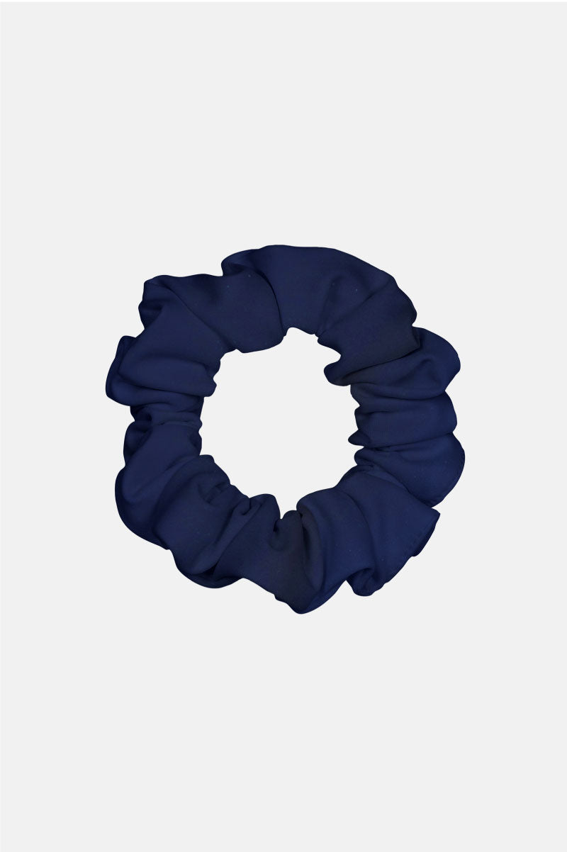 Navy Matt Scrunchie