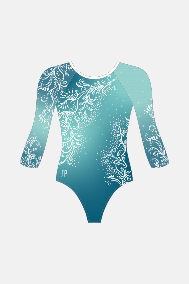 Womens S.O. 3/4 Sleeve Team Leotard