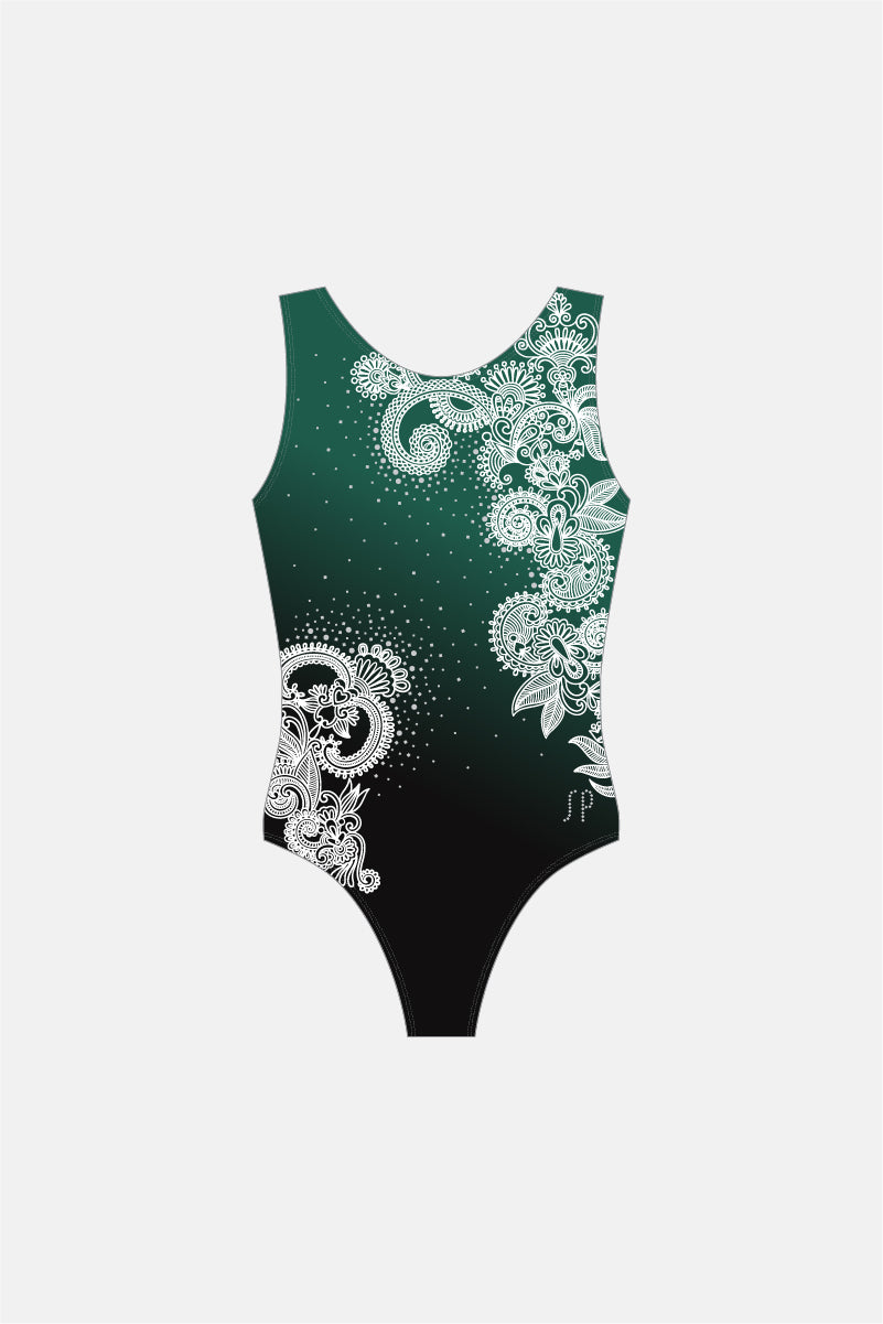 Aerobics Competition Leotard - Shelf Bra