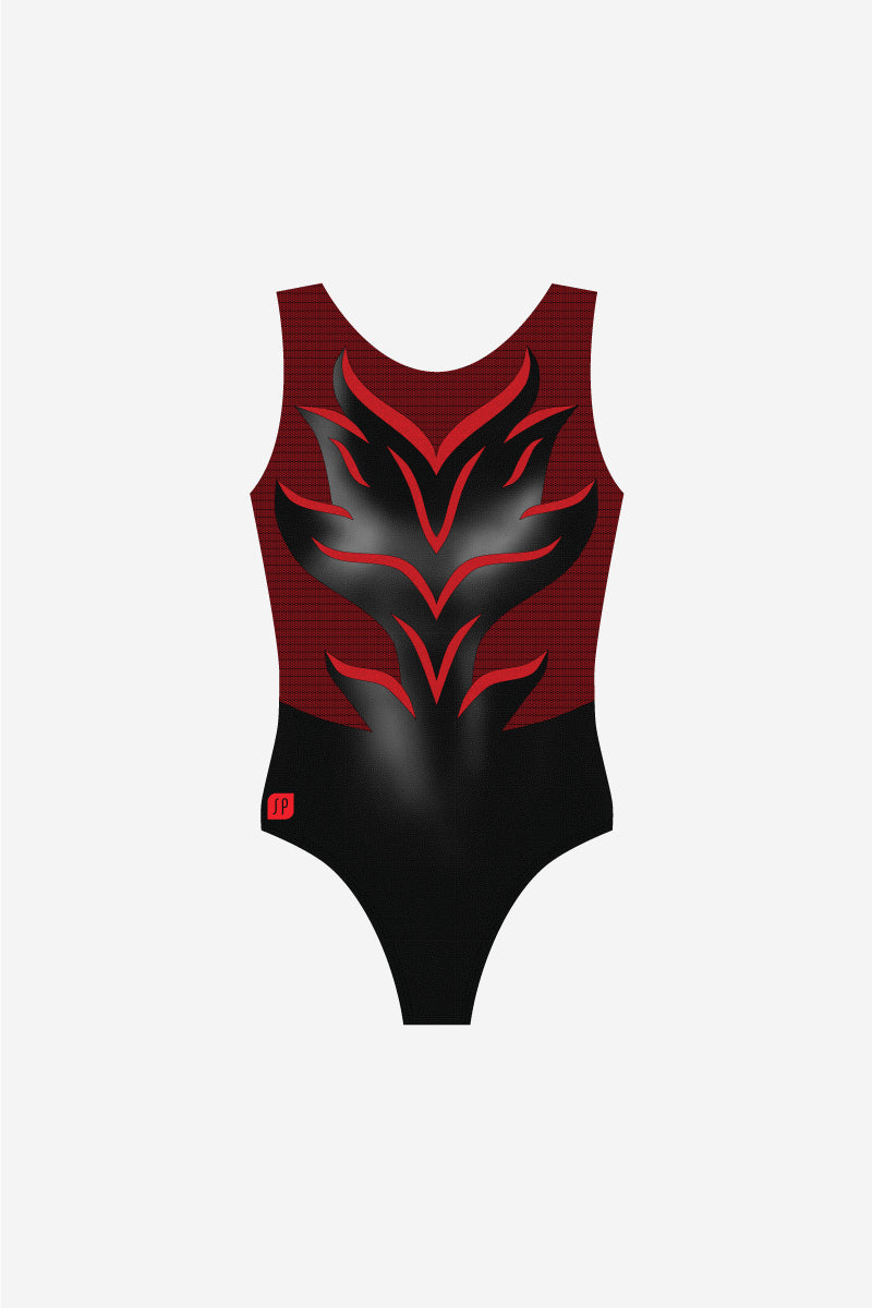 Girls Acro Sleeveless Comp Leotard