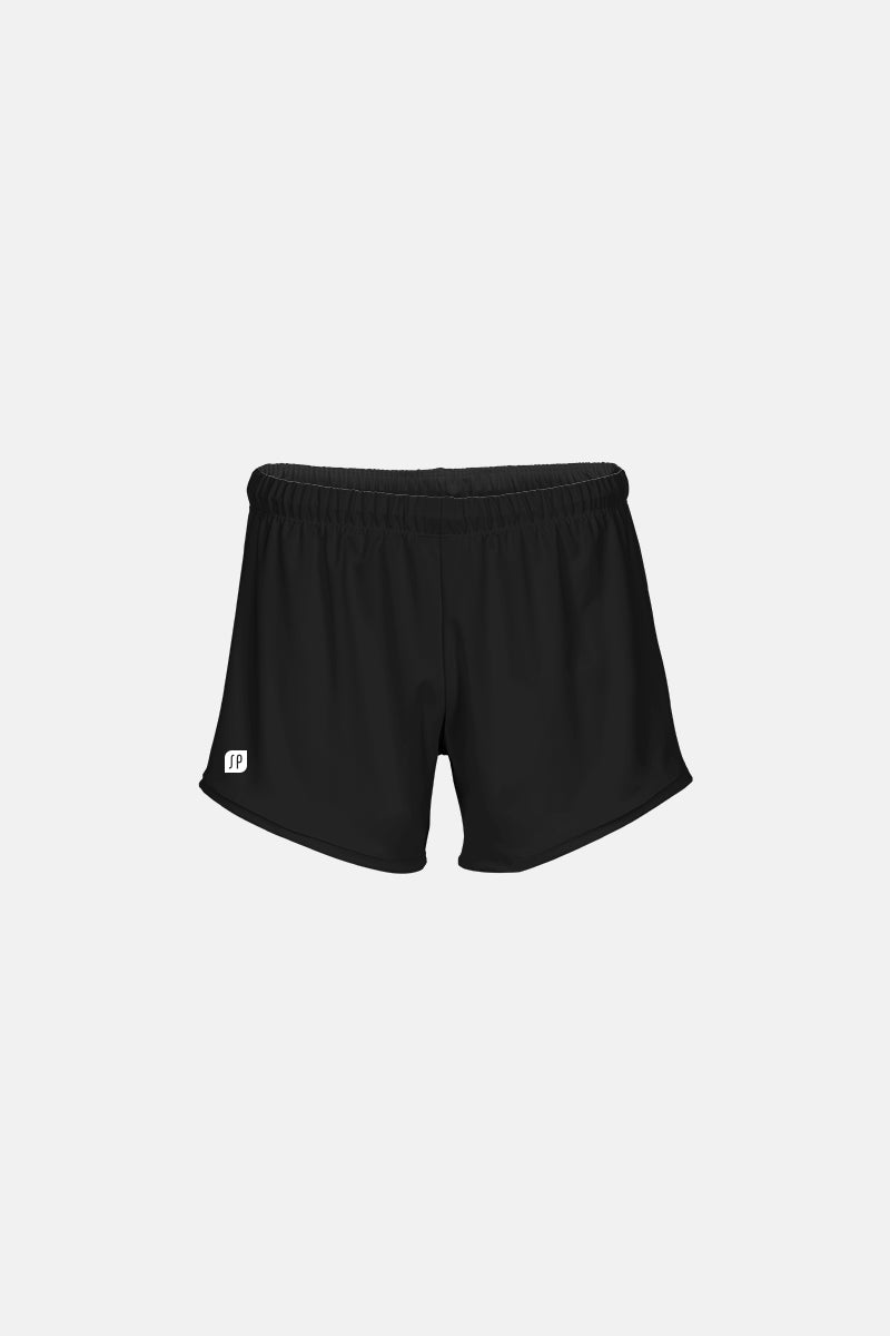 Boys Black Comp Shorts