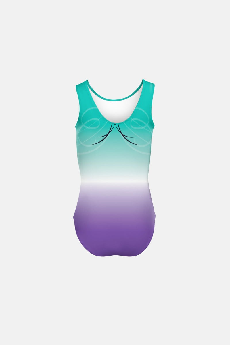 Girls TeamGym Sleeveless Leotard