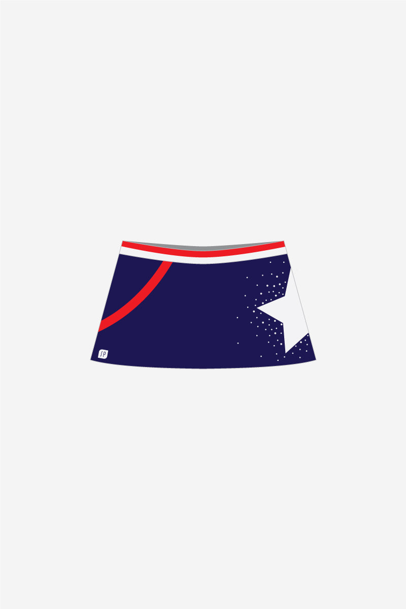 Girls 2017 Skirt with Navy Spanks
