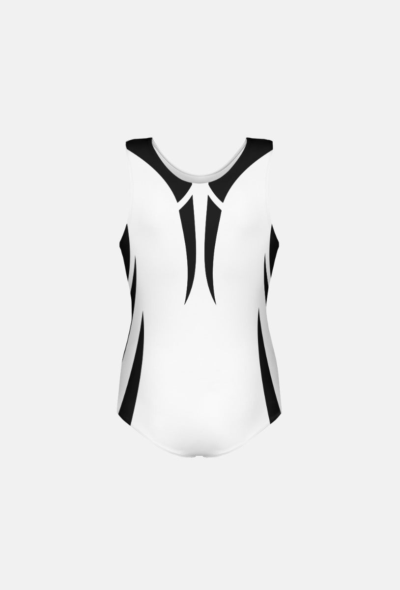 Boys Black & White Comp Leotard