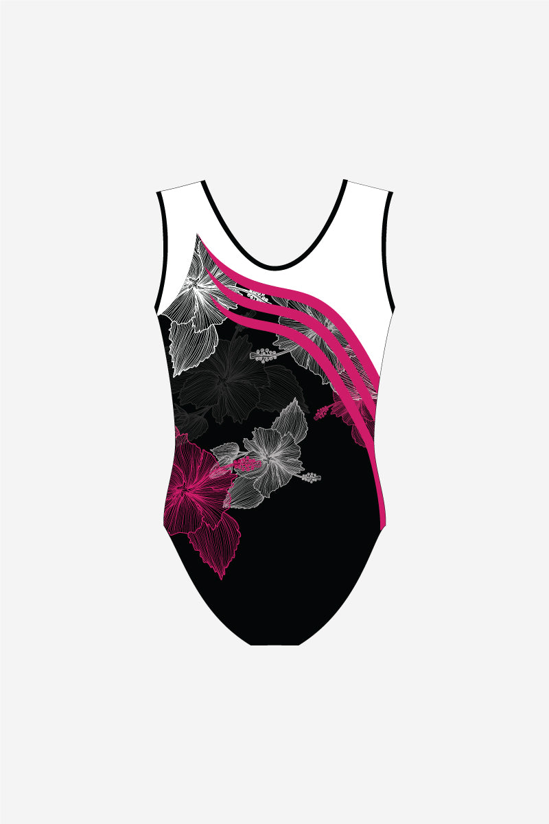 Girls Hawaii A Flower Leotard