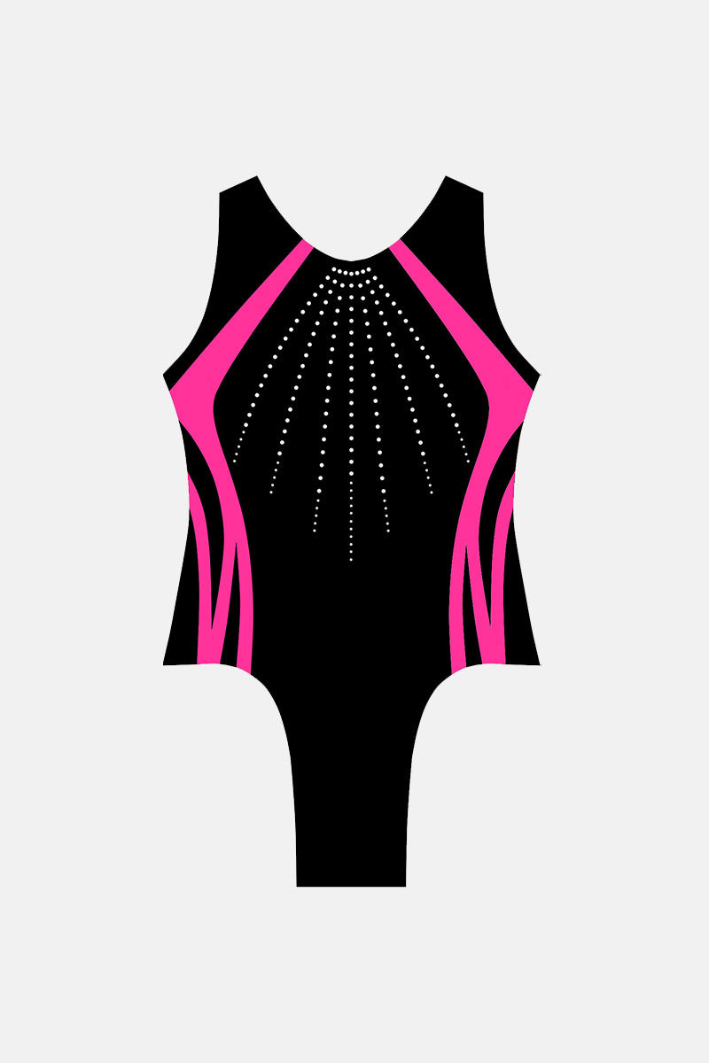 Girls Vivid Design 1 SL Leotard