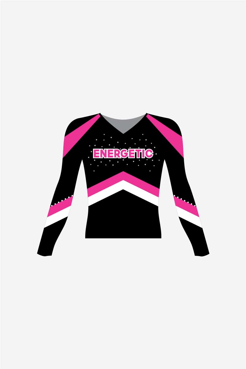 Girls Cheer Long Top