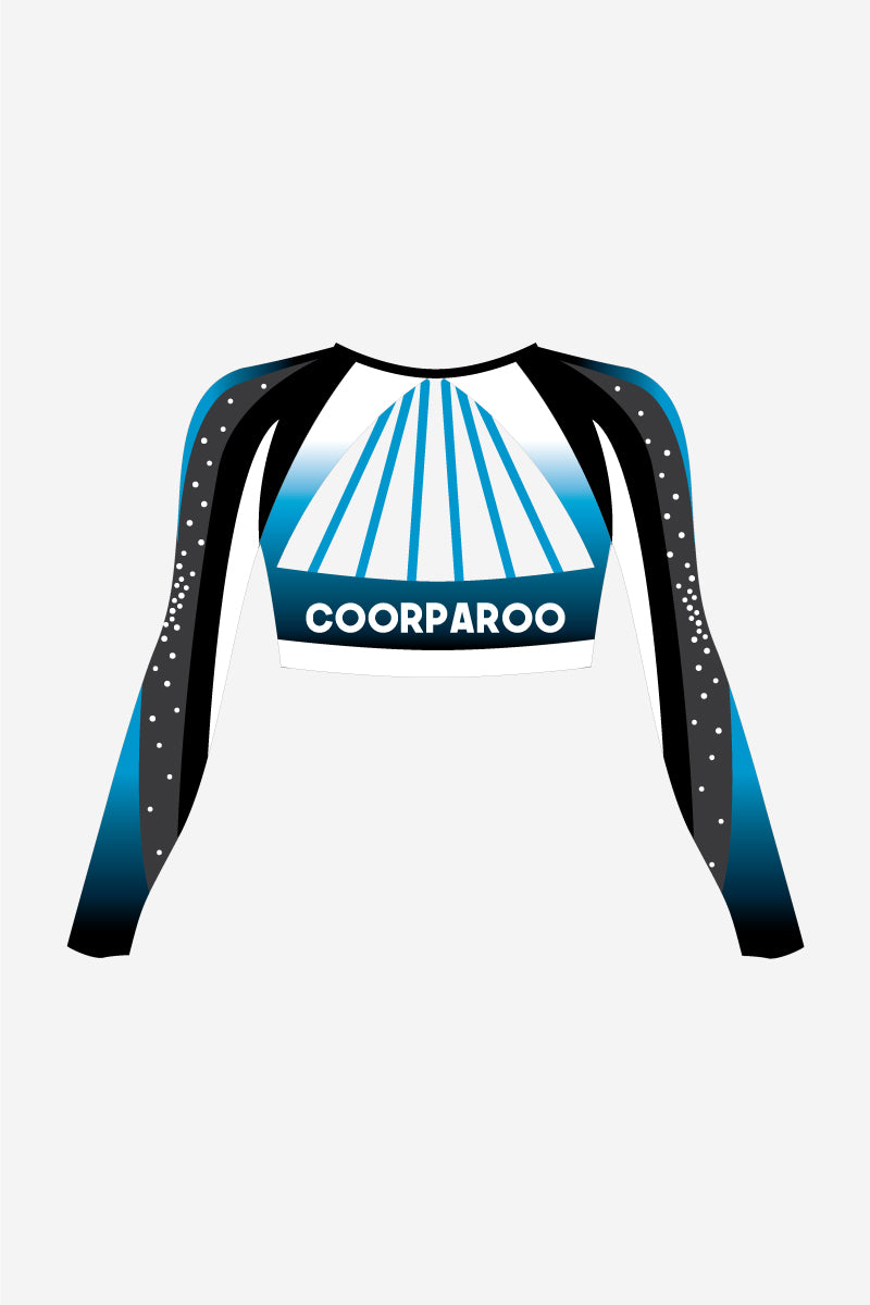 Girls Cheer Midriff Top