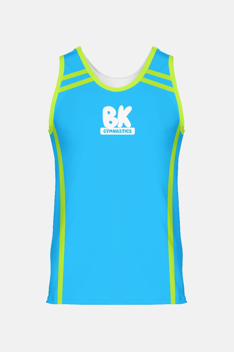 Boys Singlet - Blue/Green