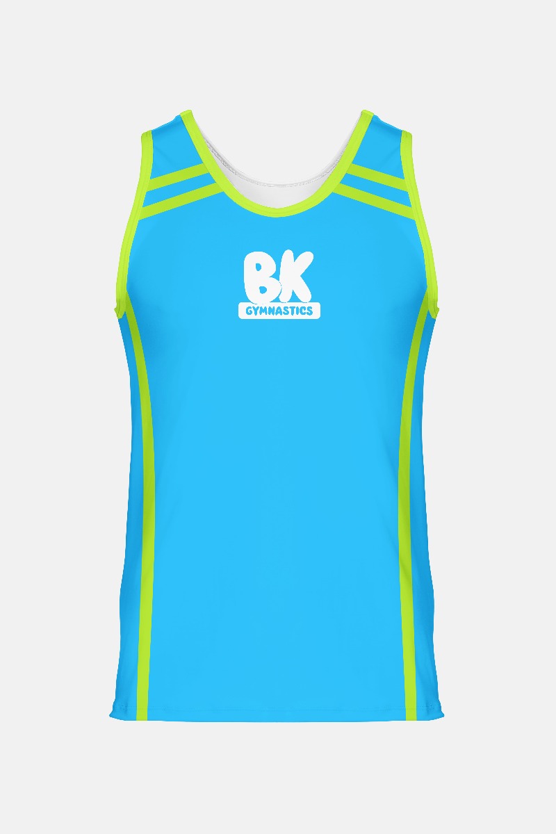 Boys Singlet - Blue/Green