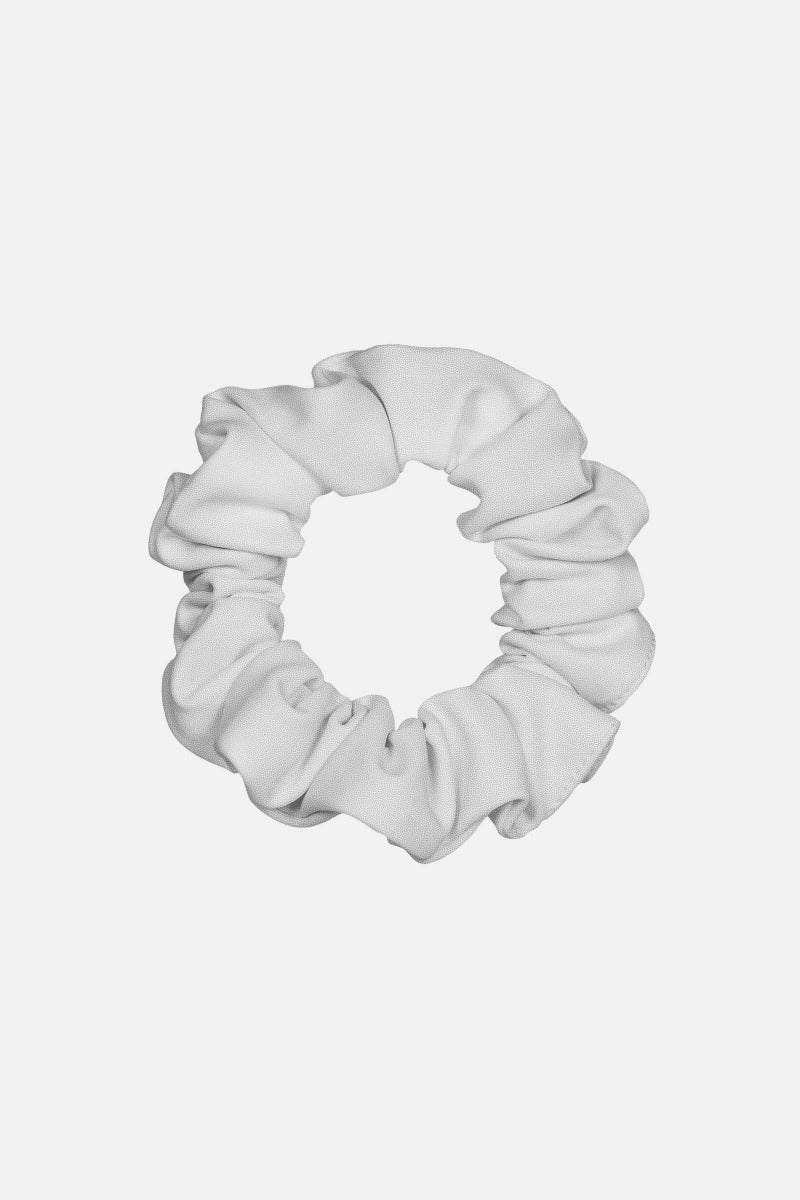 Girls Silver/White Mystique Scrunchies