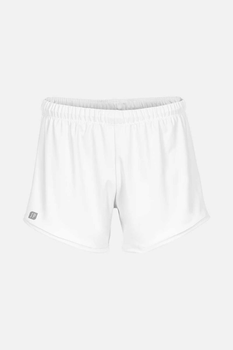 Boys White Comp Shorts
