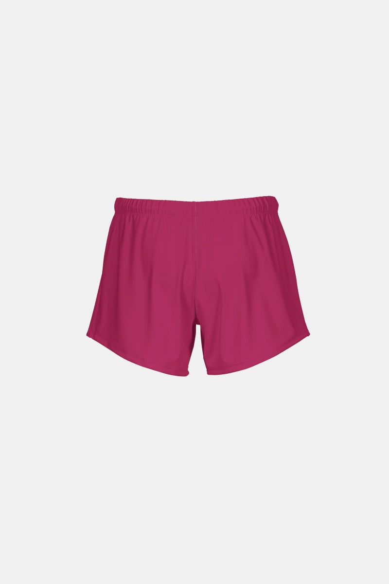 Boys Maroon Comp Shorts