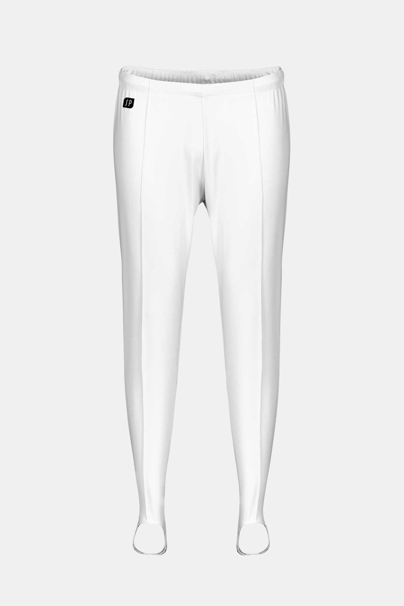 Mens White Competition Longs
