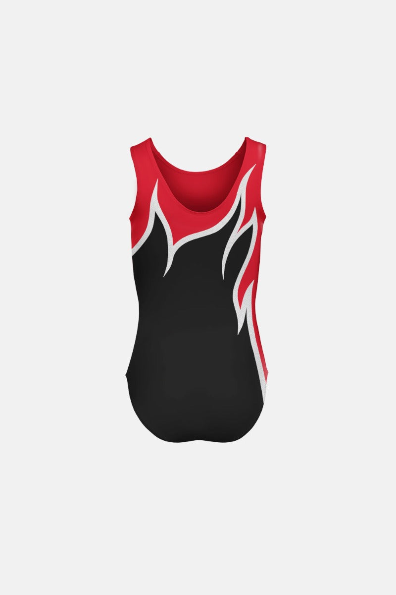 Girls Alexa Leotard with Crystals