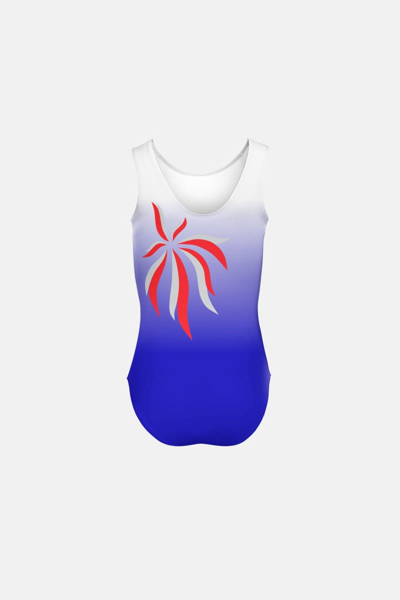 Girls Sublimation Sleeveless Leotard