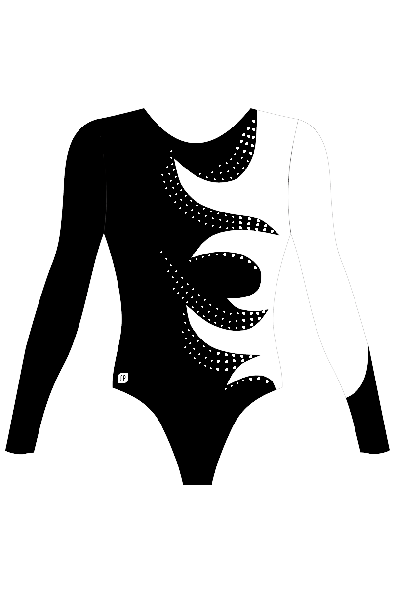 Girls L7-10 Long Sleeve Leotard