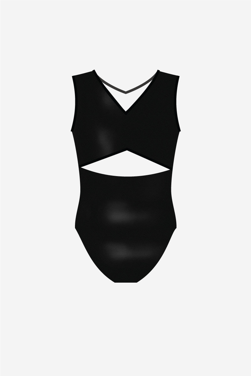 Girls Blackwater Leotard