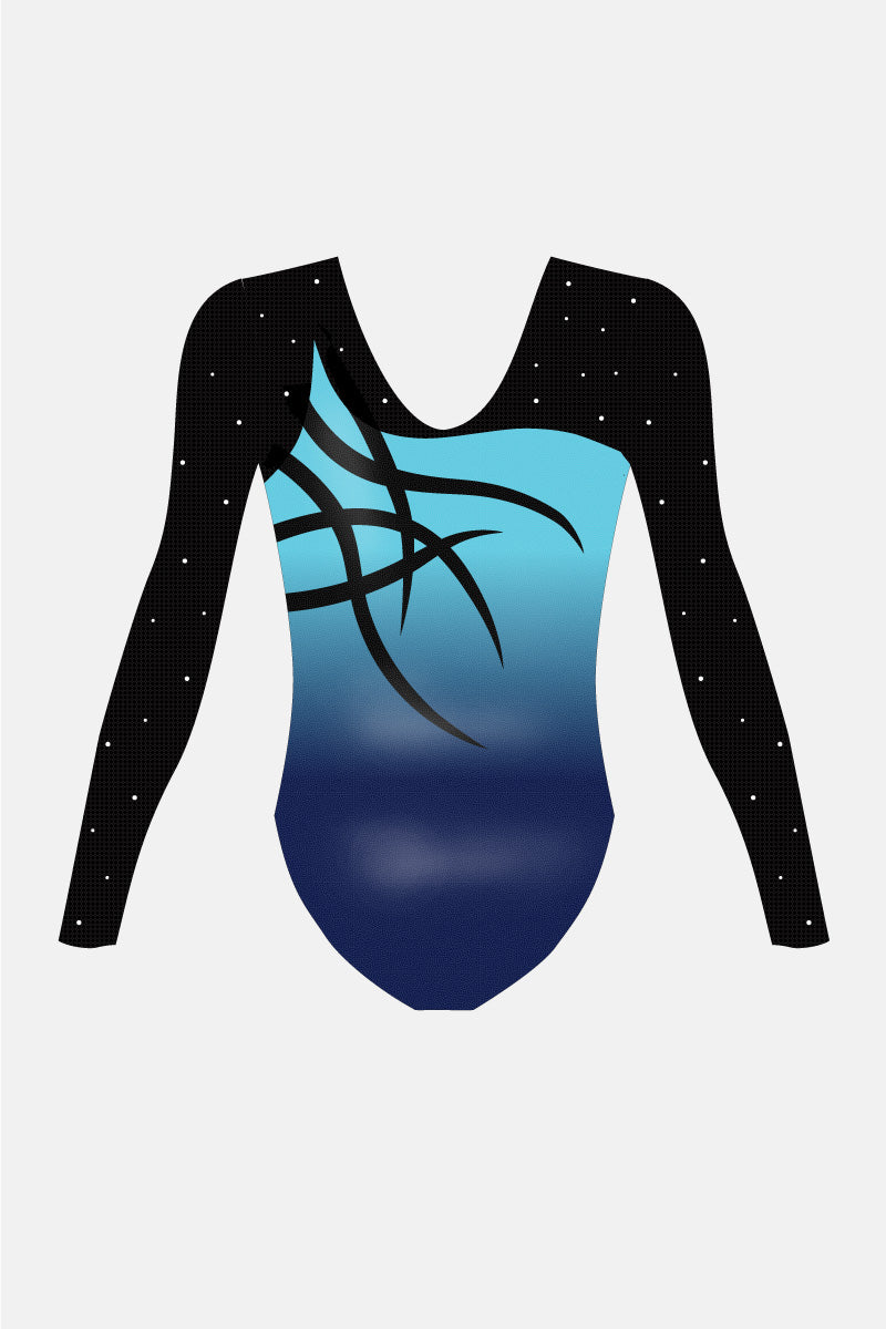 Girls LS Comp Leotard - Option 3