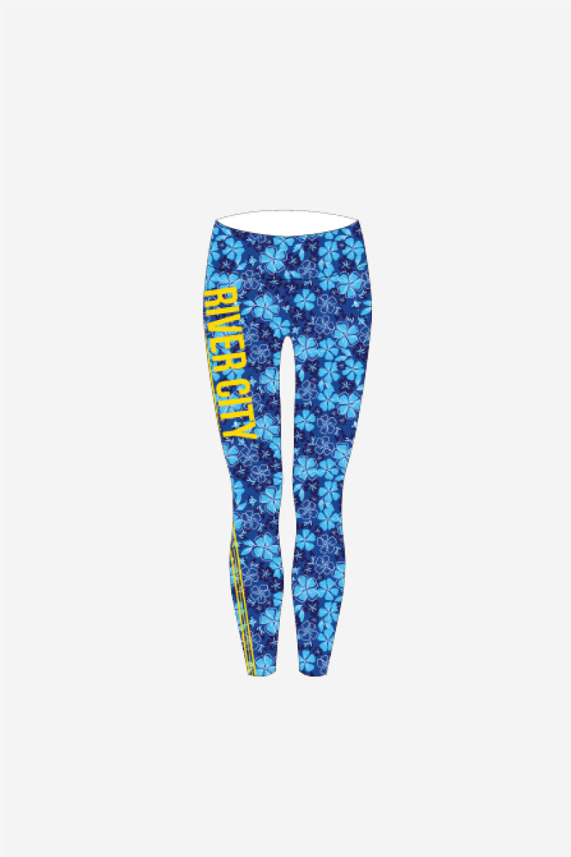 Girls Sublimation Floral Tight