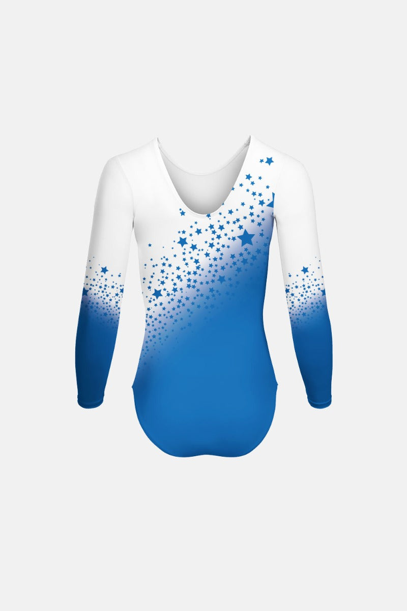 Girls Sublimation Long Sleeve Leotard