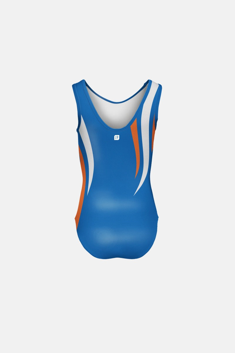 Girls Gem Sleeveless Leotard